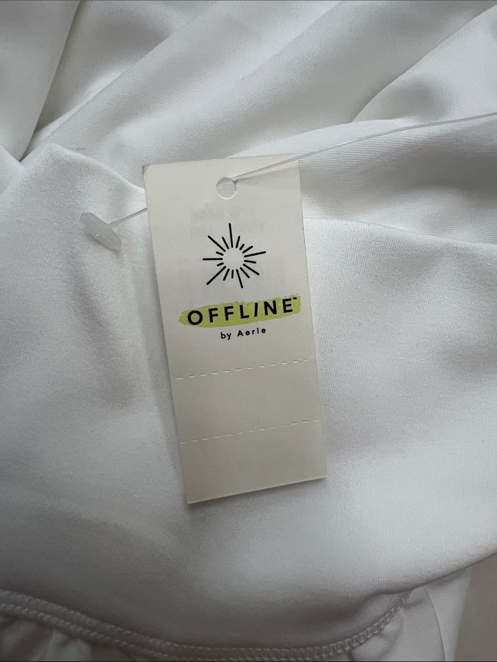 Offline By Aerie Real Me Eyelet Skort White Tiered Tennis Mini Skirt Sz. Medium - Picture 11 of 11